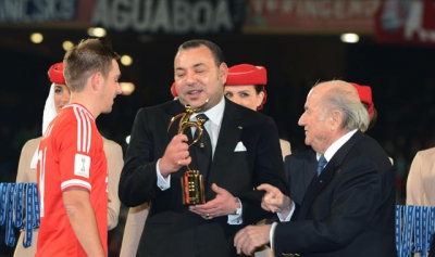 Coupe du Monde des Clubs de la FIFA : SM le Roi a remis le trophée au Bayern