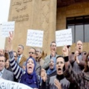 Rabat, Grève et sit-in des greffiers à Rabat, LARBI BOUHAMIDA, Libération