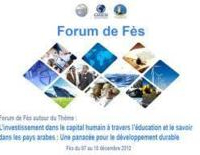 Forum de Fès sur l'alliance des civilisations: L’'investissement dans le capital humain