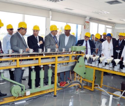 Démarrage de l'usine de la sucrerie Sunabel