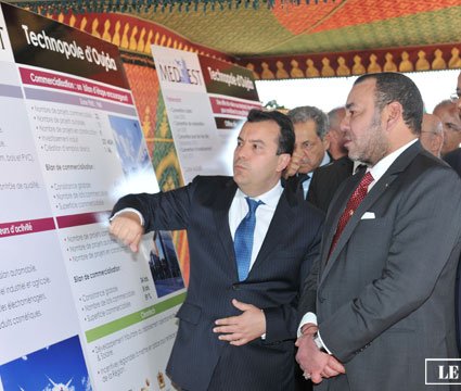 S.M. le Roi inaugure la première tranche du centre d’Offshoring «Oujda Shore»