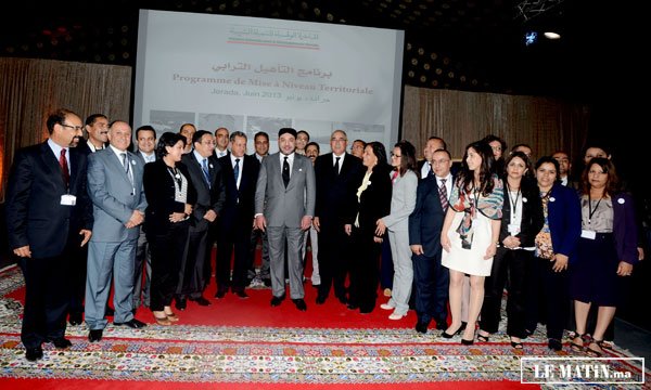 S.M. le Roi préside à Jerada la cérémonie de présentation de l’état d’avancement du cinquième programme de l’INDH au niveau national