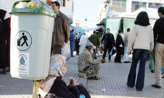 Le quotidien chaotique des mendiantes