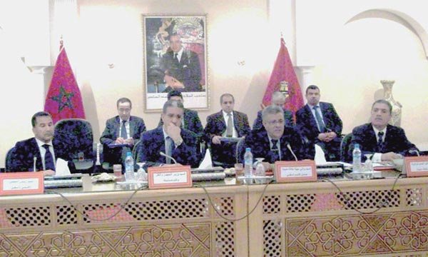 Aziz Rabbah préside une réunion autour des intempéries