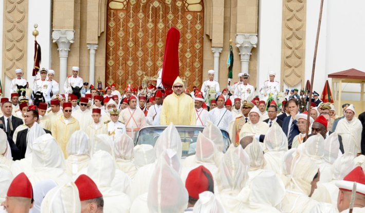 Sa Majesté le Roi Mohammed VI, Amir Al Mouminine, préside à Tétouan la cérémonie d'allégeance