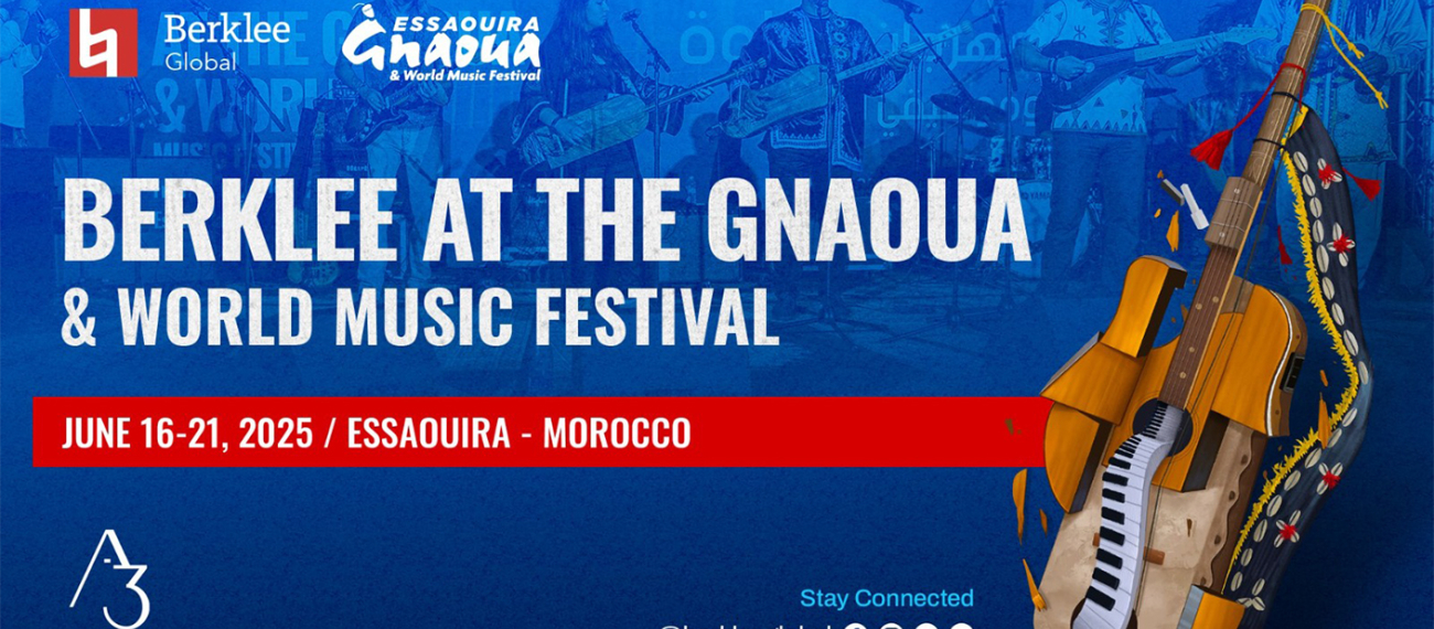 2e édition du “Berklee at Gnaoua and World Music Festival”