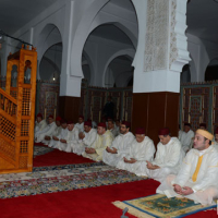 Al Hoceïma, S.M. le Roi, Amir Al Mouminine, accomplit la prière du vendredi à la mosquée Ghinya à Al-Hoceima, MAP, Le Matin