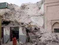 ​Effondrement d'une habitation à Fès