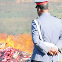 Hay-Hassani, Saisie de 730 paquets de cigarettes de contrebande, Le Matin