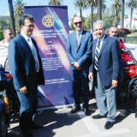 Rotary Club fait don de triporteurs frigorifiques