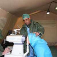 Ouaouizeght, Un hôpital militaire de campagne installé à Ouaouizeght, Libération