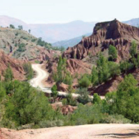 Ouirgane, Sur le sentier de Ouirgane, Samira Ezzel, Le Matin