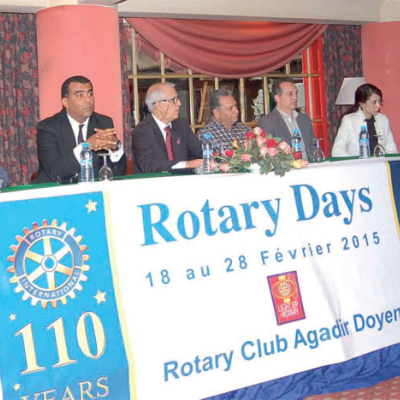 La Fondation Rotary célèbre le cent-dixième anniversaire de sa création