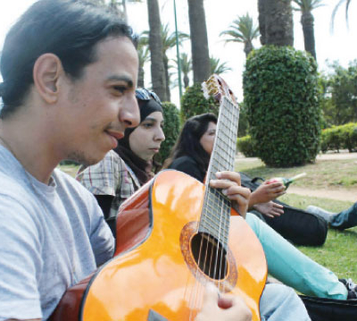 «L'ConcerTrottoir» investit le parc de la Ligue arabe