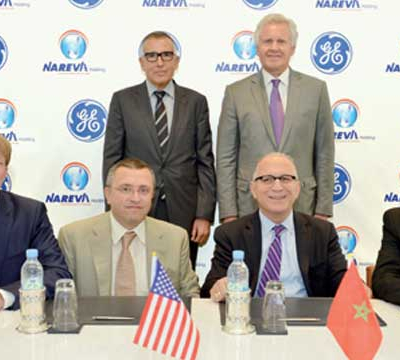 General Electric fournit  56 éoliennes au parc d'Akhfennir