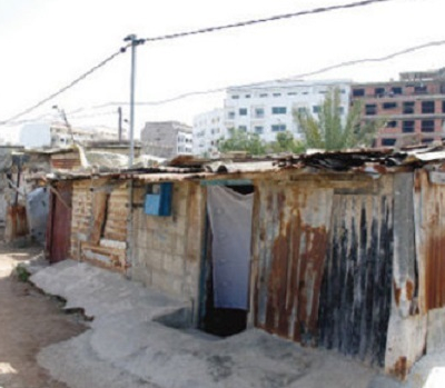 “Villes sans bidonvilles” handicapé par ses recensements