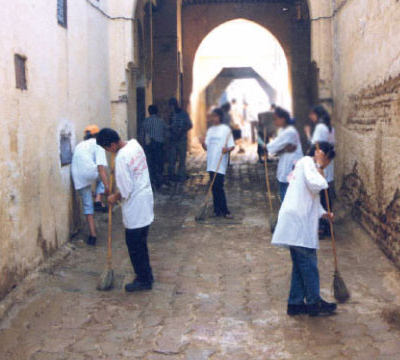 Des volontaires «engagés» pour Bouznika