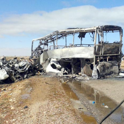 Hassad se rend sur les lieux de l'accident de Tan-Tan