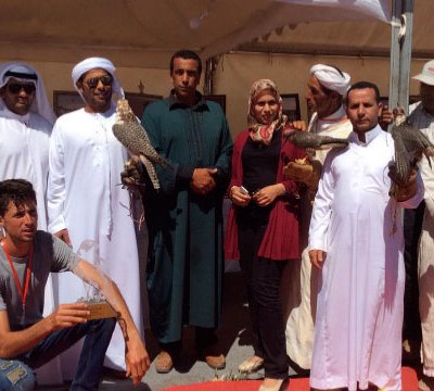 نجاح مهرجان الصقارة