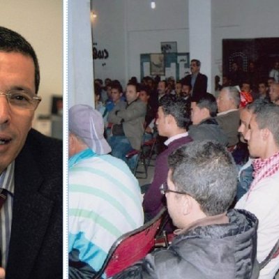 Mohamed Ameur si riunisce con gli abitanti della Medina