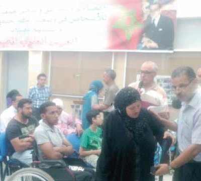 يد ممدودة للأشخاص في وضعية إعاقة