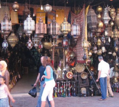 I negozianti di bazar di Marrakech escono dai gangheri