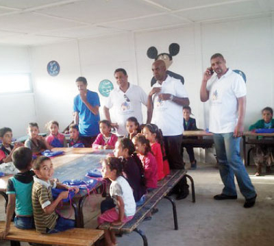 Action citoyenne pour la réhabilitation  d'une école primaire