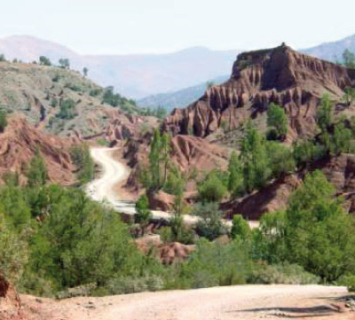 Sur le sentier de Ouirgane