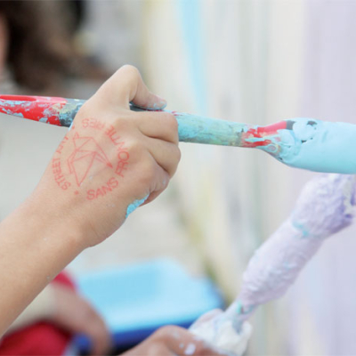 Street art sans frontières s'invite  à Sidi Moumen