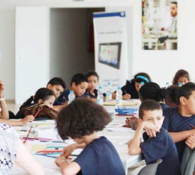 Les enfants de «L'Heure Joyeuse» en colonie à la ville du Détroit