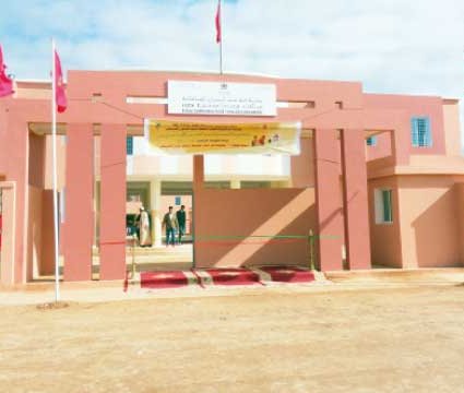 Inauguration d'une école communautaire