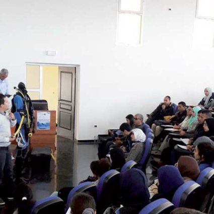 Organisation of the first university Workshop in Morocco