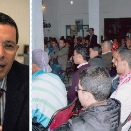 Mohamed Ameur se reúne con los habitantes de la Medina
