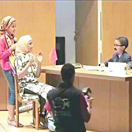 Meeting in Fès on children's theatre
