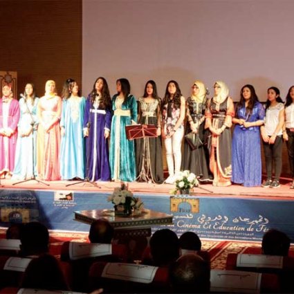 Opening of the Festival with religious and patriotic songs