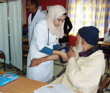 Des caravanes médicales à Hay Hassani
