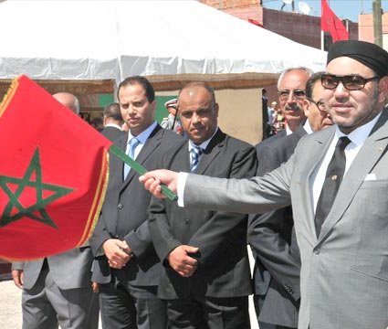 S.M. le Roi lance le projet d’assainissement liquide de la province