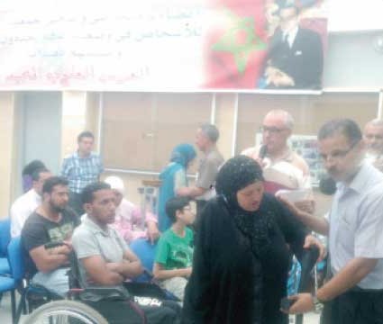 Helping hand to people with disabilities