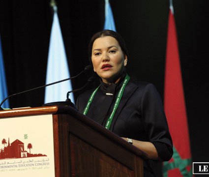 S.A.R. la Princesse Lalla Hasnaa préside à Marrakech le 7 e Congrès mondial de l’éducation à l’environnement