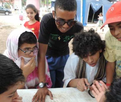 A day at summer camp