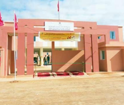 Projet de construction de l'école communautaire à Berkane