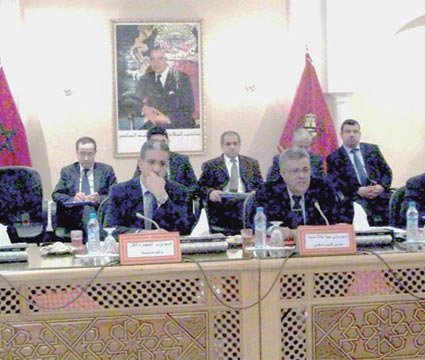 Aziz Rabbah préside une réunion autour des intempéries