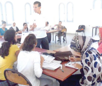 Free language courses for the young people of Sidi Bernoussi