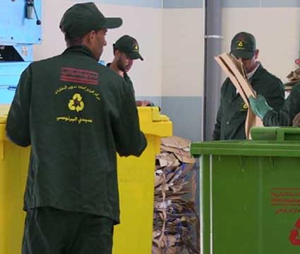 Creation of a unit for the recycling of household waste