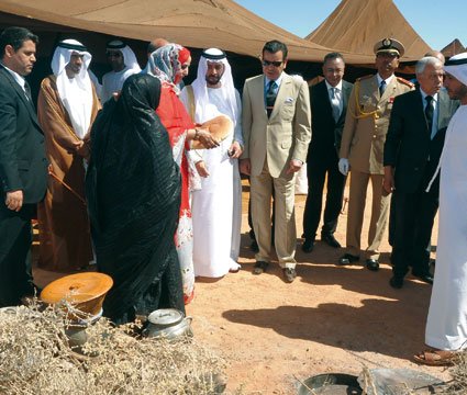 S.A.R. le Prince Moulay Rachid préside la cérémonie officielle du Moussem de Tan Tan
