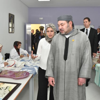 H.M. the King inaugurates a centre for the training and strengthening of women's skills in Tangier for a total budget of 6 million dirhams