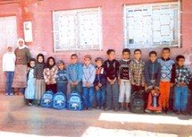 At the Iguerar school in Tiyoughza