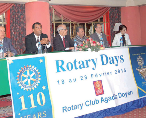 La Fondation Rotary célèbre le cent-dixième anniversaire de sa création, Le Matin