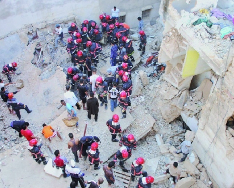 Effondrement de deux immeubles à Fès, M.T, Libération