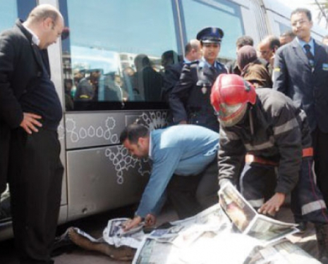 Opération de sensibilisation après un grave accident du tramway, Soumaya Bencherki, Le Matin